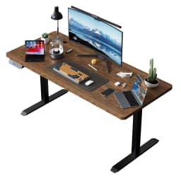 Electric Standing Desk Height Adjustable Motorised Home Office Stand Table 1.2M