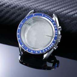 Stainless Steel Moon Watch Case Mod Kit for SWATCH & OMEGA Moonswatch 42mm Dial Metal Case Bracelet Watch Accessories NO Movemen