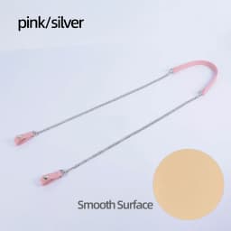 TANQU New Colorful Long Shoulder Bag Chain with Faux Leather Strap Clip Closure for OPocket Obag O Bag