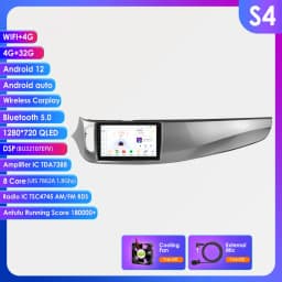 2din Android 13 Autoradio Carplay for Alfa Romeo Giulietta 2015 2016 2017 2018 multimedia player GPS navi Stereo Audio Head Unit