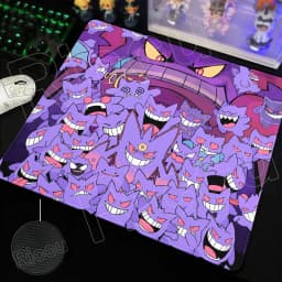 Gaming Small Mousepad Pokemon-Gengar Mouse Pad PC Gamer Desktop Decoration Pads Office Laptop Mouse Mat desk accessories Carpet