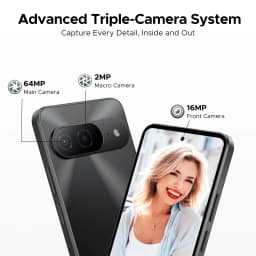 DOOGEE B10 Smartphone IP68 Waterproof Android 16 6.63”Helio G100 7600mAh Battery 48GB RAM(6+42) 256GB ROM Google Pay Supports