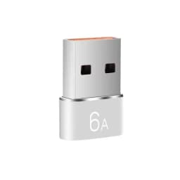 6A USB To Type C OTG Adapter 120W USB-C Male To Type-c Female Charger Converter for Macbook Samsung Data Transfer Adapter