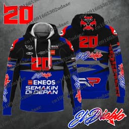 2026 New Racing fabio quartararo  #20 Driver Hoodie, Men's and Women's Casual Sports Top