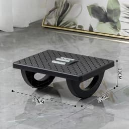 1PC Portability Foot Rest Under Desk Footrest Ergonomic Foot Stool Rocker Balance Board Comfortable Foot Stool for Home Office