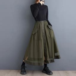 oversized mesh vintage Elastic high waist spring summer autumn casual loose long for woman skirts womens 2025 skirt clothing