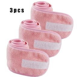 3pcs Magic Sticker Yoga Hair Band Running Knitting Hair Accessories for Women Fashion Makeup Spa Headbands