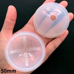 3D Sphere Ball Silicone Mold Round Clear Mould for UV Resin Epoxy Resin Craft Supplies Flowers Preservation for Home Decor