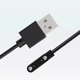 2 Pins 4 Pins Smartwatch Dock Charger Adapter USB Charging Cable Cord for Adult/Kids Smart Watch Power Charge Wire Accessories