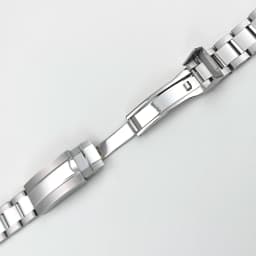 39mm VK63 Case Silver Watch Case Stainless Steel Watch Strap Fit VK63 Quartz Movement Watch Accessories Fits 20mm Strap