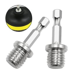 1Pcs New 10/14mm 1/4 Hexagon Connecting Rod Adapter Drill Chuck M10 M14 Polishing Disc Connection Hexagon Connecting Rod