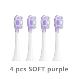 Replacement Brush Heads for XIAOMI MIJIA MES609/610 Pro 4/8PCS Sonic Electric Toothbrush Sealed Package Brush Heads Soft