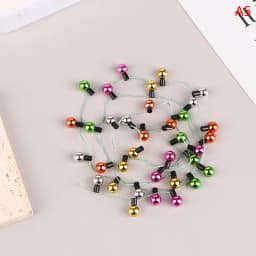 1PC Fake Lights String Christmas Good Decoration Dollhouse Mini Furniture Accessories String Lights Party Decoration