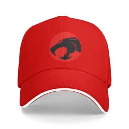 Anime Cartoon Logo 80s Cool Lion Baseball Caps Retro Thundercats Sandwich Caps Unisex Polyester Hats Cap Sport