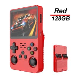 R36S Retro Handheld Game Console Linux System 3.5 Inch IPS Screen Portable Pocket Video Player 64GB/128GB Storage Kid Boy Gifts