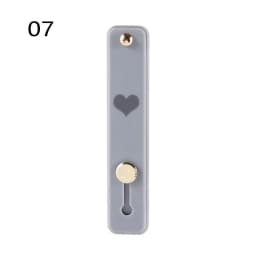 Creative Grip Stand Candy Color Phone Holder Silicone Finger Ring Push Pull Bracket Universal Hand Band Phone Accessaries