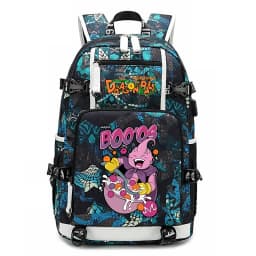 Dragon Ball Z Printed Student Backpack Large Capacity Casual Daypack for Kids Teenagers School Travel