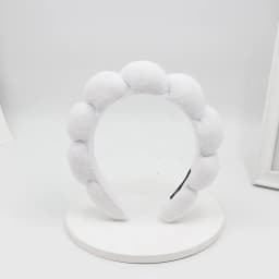 Women Girls Sponge Co Spa Makeup Bubble Terry Cloth Headband Puffy Retro Hair Bands Soft Hairband Headwear