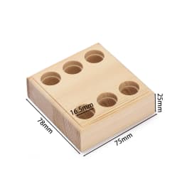 1pc Wooden Pliers Storge Holder Craft Tool Holder for Storing Pliers Wire Cutters Gift Jewelry Organizer