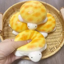 squishy Slow Rebound Bread Pinch Happy Bear Bread Crunchy and soft Wet Soft Touch Relieve Stress Toy Showdown Prop Creativity