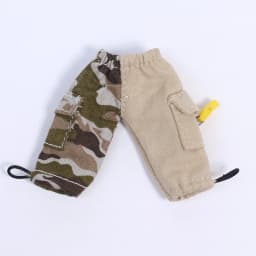 Ob11 Doll Clothes Jungle Camouflage Pants Pant + T-Shirt Dolls Accessories Clothing For Ob11,Obitsu11,Molly, 1/12bjd Doll