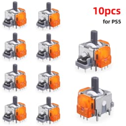 10Pcs Replacement TMR Effect Joystick 3D Analog Stick for DualSense PS5 PS4 Controller for Xbox Series X/S Repair Parts