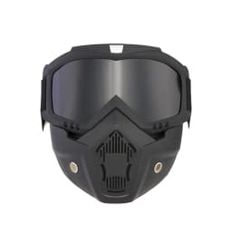 Tactical Full Face Helmet MICH ABS - Detachable Goggles & NVG Bracket for Airsoft CS Outdoor Wargame Protective Gear