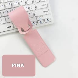 1PC PU Leather Luggage Tag Creative Baggage Suitcase Identifier ID Addres Holder Boarding Tags Portable Label Travel Accessories