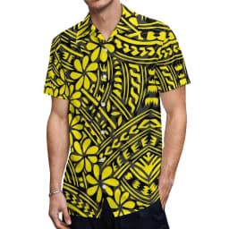 2022 Fall New Style Samoan Puletasi Batwing Sleeve Polynesian Tribal Mermaid Maxi Skirt Dress Women Pacific Island Art Ptaha