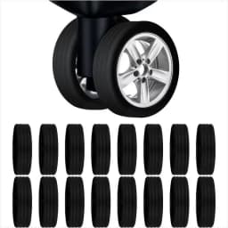 HOMEFISH Silicone Wheel Protector Luggage Compartment Wheel Protect Cover Trolley Case Silent Caster Sleeve Suitcase Accessories