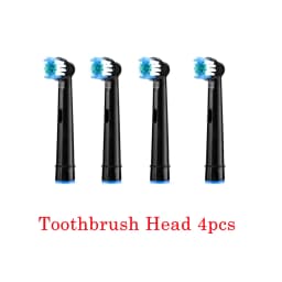 Smart Rotating Electric Toothbrush, Rechargeable Rotary Toothbrush with 4 Heads, Electric Toothbrush for Adults Soft Replacement
