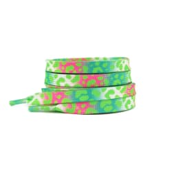 1Pair Flat Shoelaces for Sneakers Color Leopard Print Tie-dye Gradient Shoelace Rope Men Women for Canvas Shoe Laces Shoestrings