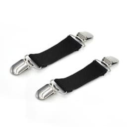 2Pcs Sweater Fixed Clip Clasps Solid Color Anti-Skid Bed Sheet Buckle Sofa Cushion Gloves Clips Elastic Clips