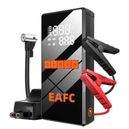 4 in1 Car Jump Starter Air Pump Power Bank Lighting Portable Air Compressor Cars Battery Starters Starting Auto Tyre Inflator