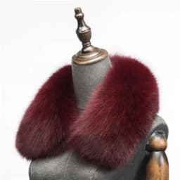 Winter Natural Fox Fur Scarf Square Collar For Men Short Scarves Neck Warm Thick Scarves Real Fox Fur Shawl Male Coat Decorate