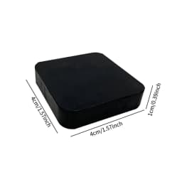 Jewelry Bench Block Work Surface Nonslip Jewelers Tool Dapping Block for Shaping Chasing Flattening Jewelry Repair Stamping