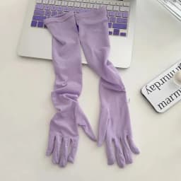 Summer Women UV Sunscreen Elasticity Mesh Driving Sun Glove Sexy Long Lace Fun Flirt Black Silk Thin Arm Sleeve Mitten H98