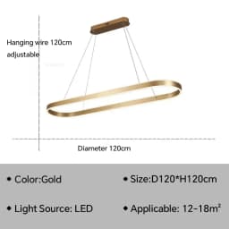Modern LED Pendant Light For Living Dining Room Kitchen Hotel Bedroom Ceiling Chandelier Indoor Home Decoration Lighting Fixture