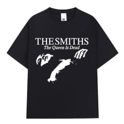 The Smiths The Queen Is Dead T Shirt 1980's Indie, Morrissey Oversized T-shirt Vintage Punk Rock Band T-shirts Streetwear Unisex