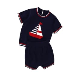 Short Sleeve Super Soft Tops With Short Pants Baby Two Pieces Clothing Sets Lovely Toddler Tops And Bottoms Infant Seperates