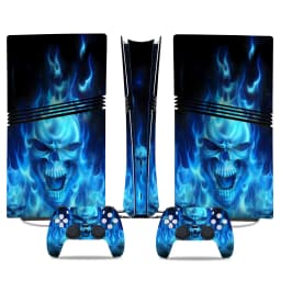 Skin Sticker for PS5 Pro Digital Edition Vinyl Decal Full Skin Cover Protective Wrap for Console Controller
