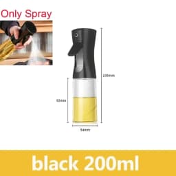 2 in 1 200/300/500ml Oil Spray for Kitchen Spray Oil Bottle Oil Washer Vinegar Soy Sauce Sprayer Containers Washer