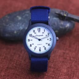 Chaoyada Brand Boys Men Students Learning Time Quartz Watches Girls Water Resistant Gifts Clock Kids Canvas Fashion Wristwatches