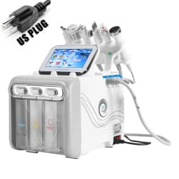 6 in1 H2-O2 Hydro Dermabrasion RF Bio-lifting Spa Facial Hydro Facial Microdermabrasion Machine Water Dermabrasion Beauty machin