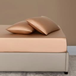 3Pcs Set 100% Bamboo Fitted Sheet and Pillowcase Adjustable Mattress Covers With Elastic Bands Luxury Bed Sheet Sets Bedding