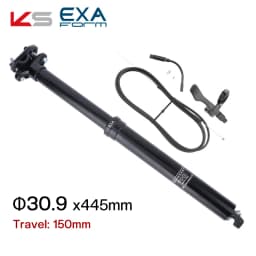 KS 900i Remote Control Bike Dropper Seat Post 100 125 150mm Travel 30.9 31.6mm Alloy Hydraulic Adjustable MTB Bicycle Seatpost
