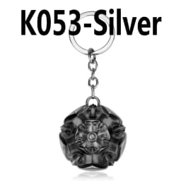 Dragon House Keychain Targaryen Dragon Shape Keyring for Fan Collection Accessories Friends Gift
