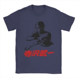 Space Adventure Cobra T Shirts Men's 100% Cotton Funny T-Shirts O Neck Anime Manga Tees Short Sleeve Tops Plus Size