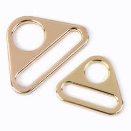 10Pcs Deepeel 20-50mm Metal Triangle Ring Belt Buckle Bikini Adjust Clasp Hook Clasps for Bra Strap Bag Webbing DIY Accessories