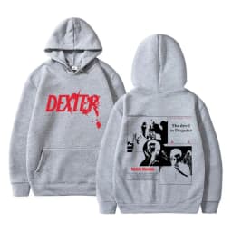 TV Play Dexter Morgan The Devil in Disguise Hoodie Men Women Casual Vintage Streetwear Male Fashion Oversized Pullover Hoodies